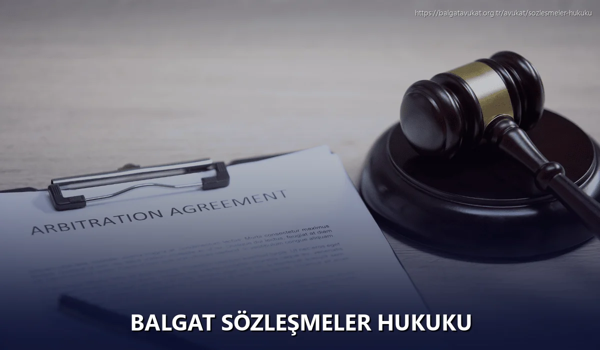 Balgat Sözleşmeler Hukuku